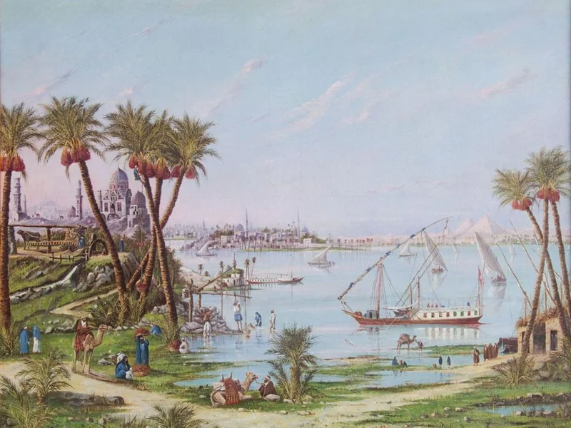 1839-David Çıraciyan - Costa del Nilo